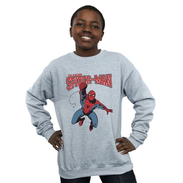 Marvel Spider-Man Leap-tröja för pojkar