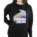 Pikkukuva 3 / 4: Guardians Of The Galaxy Womens/Ladies Badge Rocket Sweatshirt