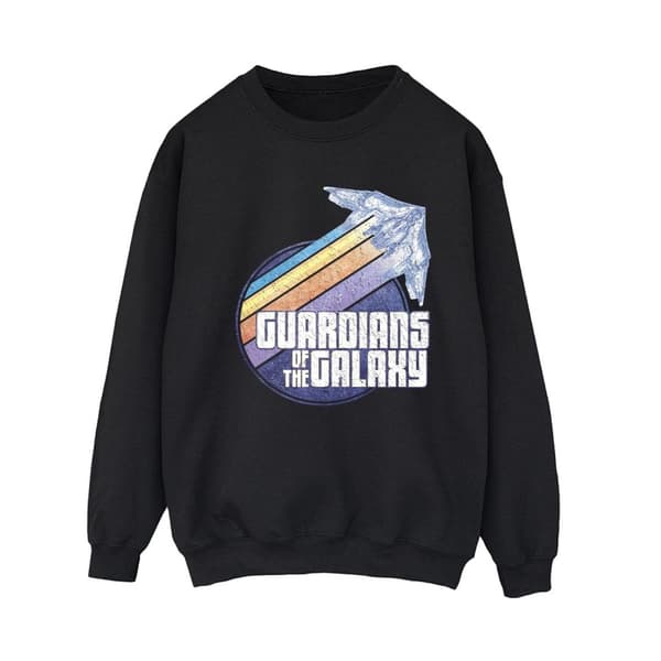 Guardians Of The Galaxy Womens/Ladies Badge Rocket Sweatshirt