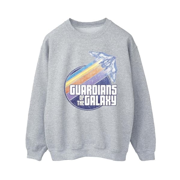 Guardians Of The Galaxy Womens/Ladies Badge Rocket Sweatshirt