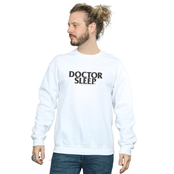Doctor Sleep Mens Text Logo Sweatshirt