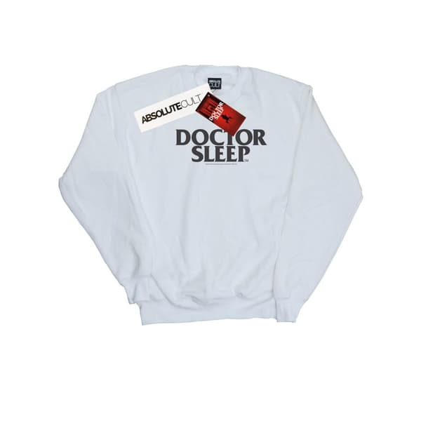 Doctor Sleep Mens Text Logo Sweatshirt