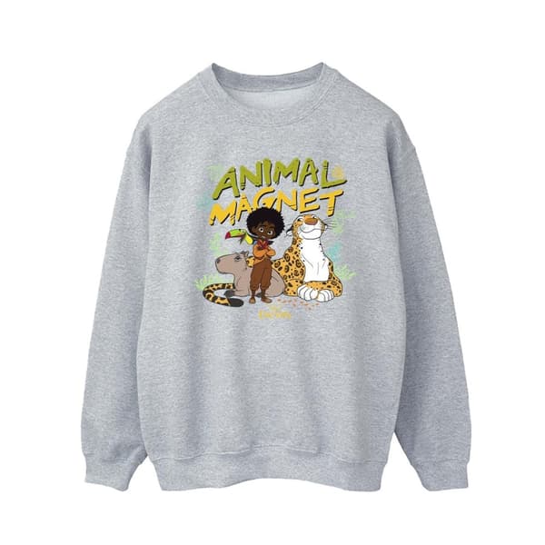 Disney Mens Encanto Animal Magnet Sweatshirt