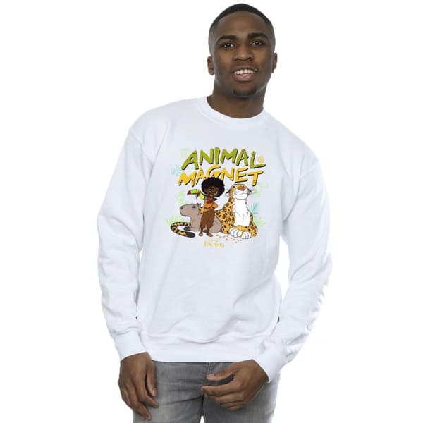 Disney Mens Encanto Animal Magnet Sweatshirt