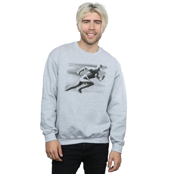 DC Comics Mens The Flash Spot Racer Sweatshirt