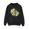 Miniatyrbild 1 av 3: Marvel Guardians Of The Galaxy Groot - Sweatshirt med musiknoter - dam/dam
