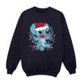 Miniatyrbild 1 av 4: Disney Pojkar Lilo And Stitch Julbelysning Sketch Sweatshirt
