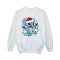 Miniatyrbild 1 av 3: Disney Pojkar Lilo And Stitch Julbelysning Sketch Sweatshirt