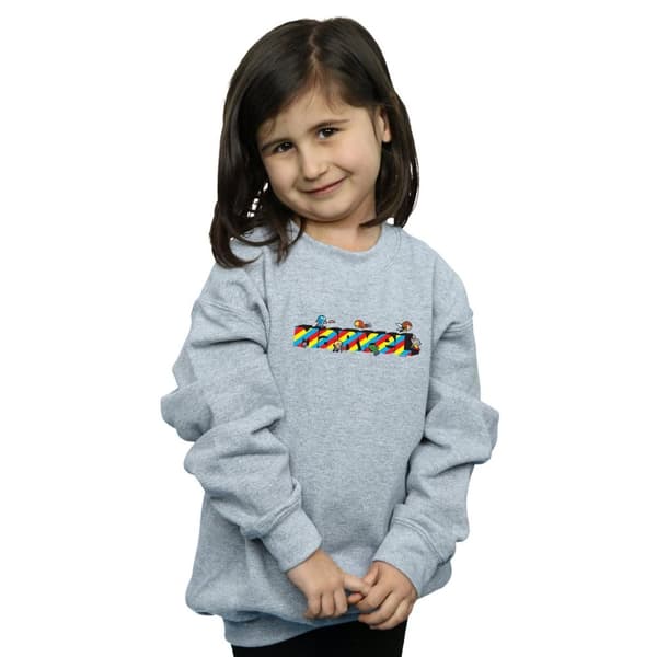 Marvel Girls Kawaii Marvel Stripes Sweatshirt