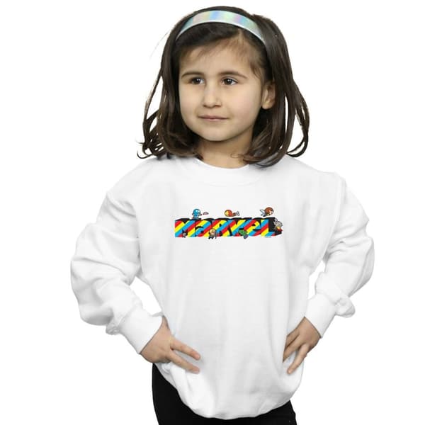 Marvel Girls Kawaii Marvel Stripes Sweatshirt