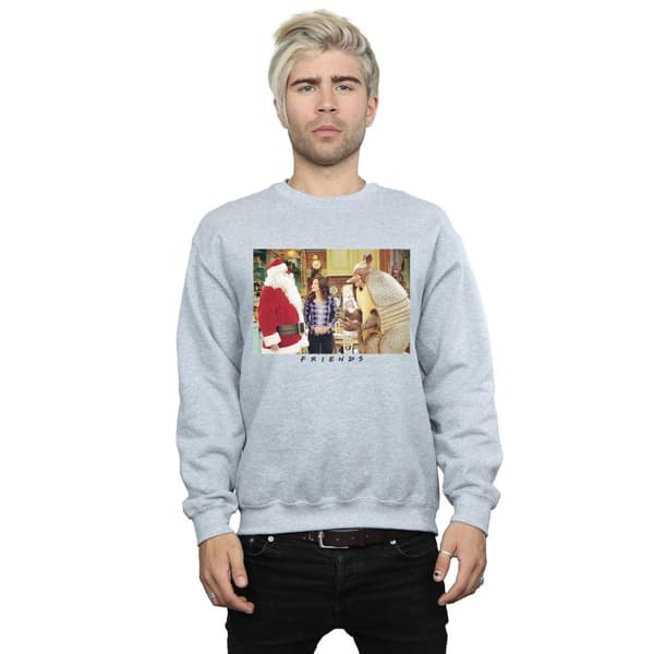 Friends Mens Christmas Armadillo Sweatshirt