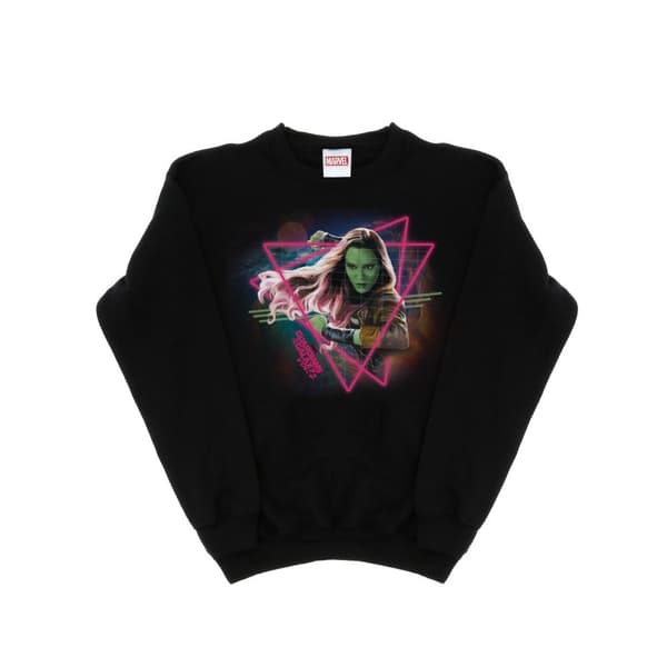 Marvel Boys Guardians Of The Galaxy Neon Gamora Sweatshirt