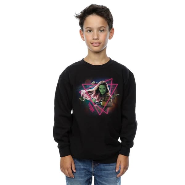 Marvel Boys Guardians Of The Galaxy Neon Gamora Sweatshirt