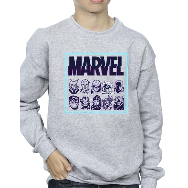 Marvel Boys Comics Glitch-tröja