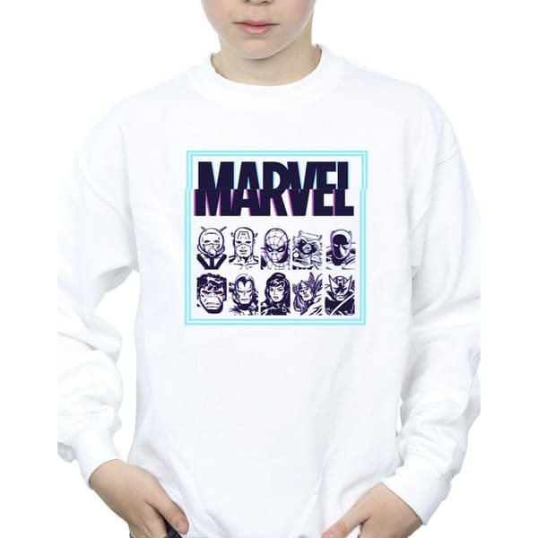 Marvel Boys Comics Glitch-tröja