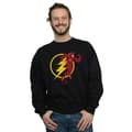 Miniatyrbilde 2 av 3: DC Comics Mens The Flash Running Emblem Sweatshirt