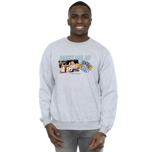 Friends Mens Meet Me At Central Perk Sweatshirt