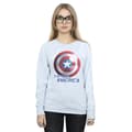 Pikkukuva 2 / 3: Marvel Womens/Ladies The Falcon And The Winter Soldier Captain America Shield Sweatshirt