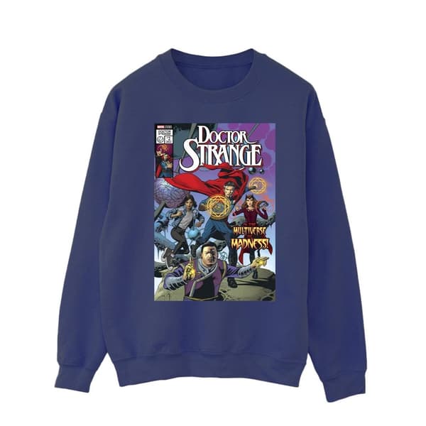 Marvel Mens Doctor Strange Comic Circles Sweatshirt