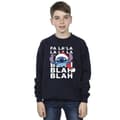 Miniatyrbillede 3 af 4: Disney Boys Lilo And Stitch Christmas Blah Blah Blah Sweatshirt