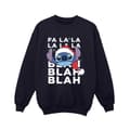 Miniatyrbillede 1 af 4: Disney Boys Lilo And Stitch Christmas Blah Blah Blah Sweatshirt