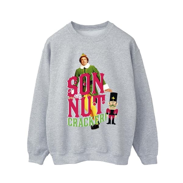 Elf Mens Son Of A Nutcracker Sweatshirt