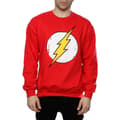 Miniatyrbilde 3 av 5: DC Comics Mens Flash Distressed Logo Sweatshirt
