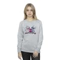 Miniatyrbild 4 av 5: Disney Lilo And Stitch Ohana Heart With Angel - Sweatshirt för kvinnor/damer