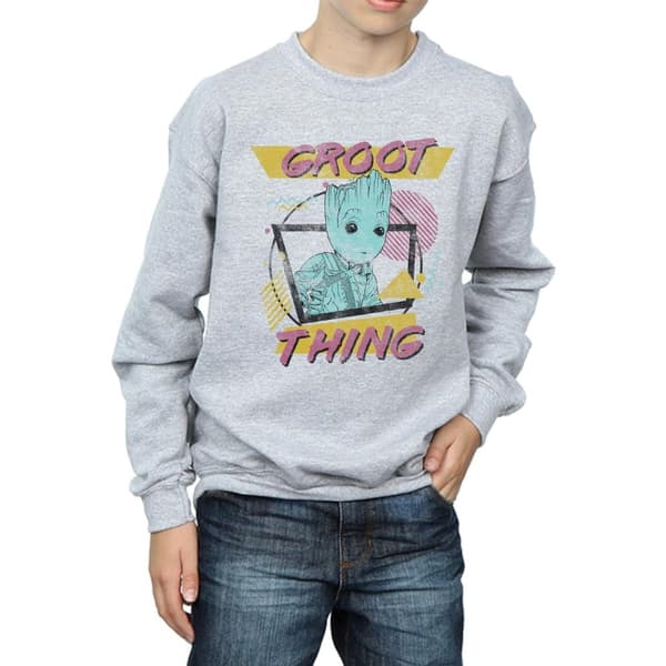 Marvel Boys Guardians Of The Galaxy Vol. 2 Groot Thing Sweatshirt