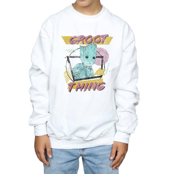 Marvel Pojkar Guardians Of The Galaxy Vol. 2 Groot Thing Sweatshirt