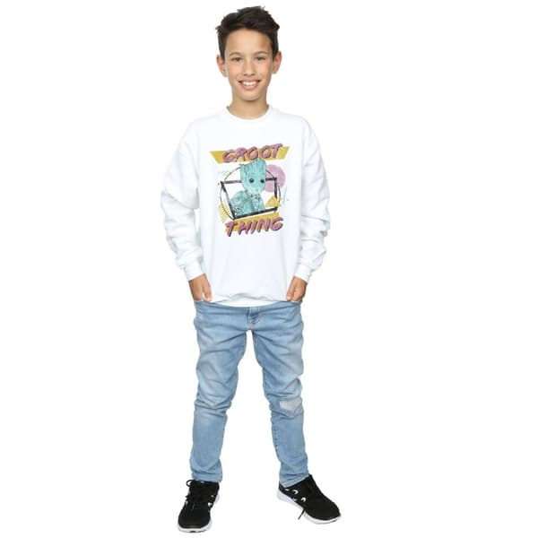 Marvel Pojkar Guardians Of The Galaxy Vol. 2 Groot Thing Sweatshirt