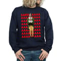 Miniatyrbilde 3 av 5: Elf Mens Buddy Santa Scream Sweatshirt