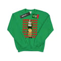 Miniatyrbilde 1 av 5: Elf Mens Buddy Santa Scream Sweatshirt