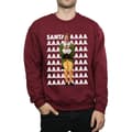 Miniatyrbilde 3 av 5: Elf Mens Buddy Santa Scream Sweatshirt