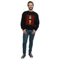 Miniatyrbilde 4 av 5: Elf Mens Buddy Santa Scream Sweatshirt