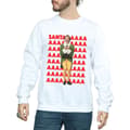 Miniatyrbilde 4 av 5: Elf Mens Buddy Santa Scream Sweatshirt