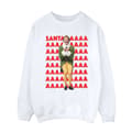 Miniatyrbilde 1 av 5: Elf Mens Buddy Santa Scream Sweatshirt