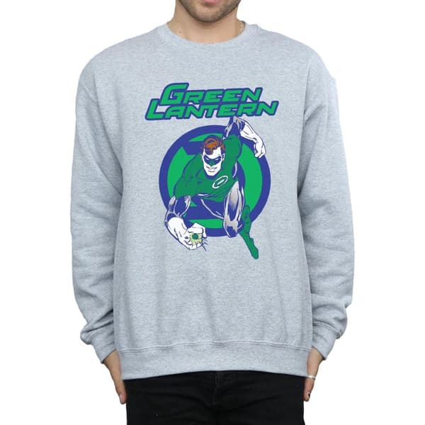 DC Comics Green Lantern Leap-tröja för herrar