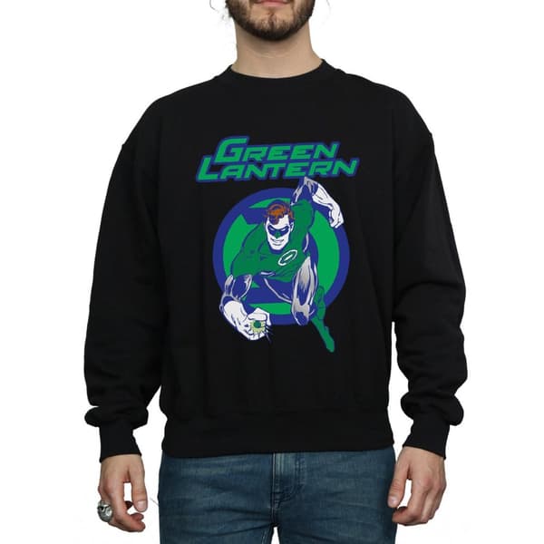 DC Comics Green Lantern Leap-tröja för herrar