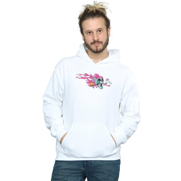 Disney Mens Wreck It Ralph Candy Skull Hoodie