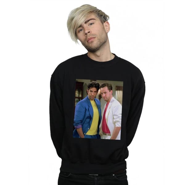 Friends Mens 80´s Ross And Chandler Sweatshirt
