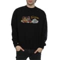 Miniatyrbilde 3 av 5: The Flintstones Mens Family Car Distressed Sweatshirt