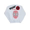 Miniatyrbillede 1 af 3: Marvel Mens Deadpool Japanese Seigaiha Head Sweatshirt