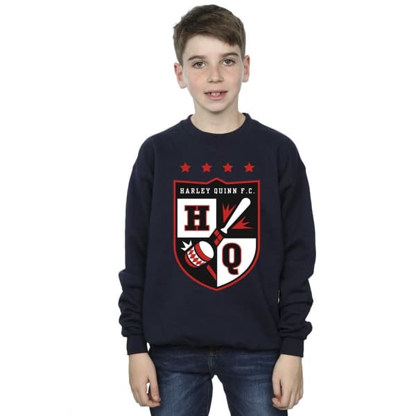 Justice League Boys Harley Quinn FC Pocket Sweatshirt