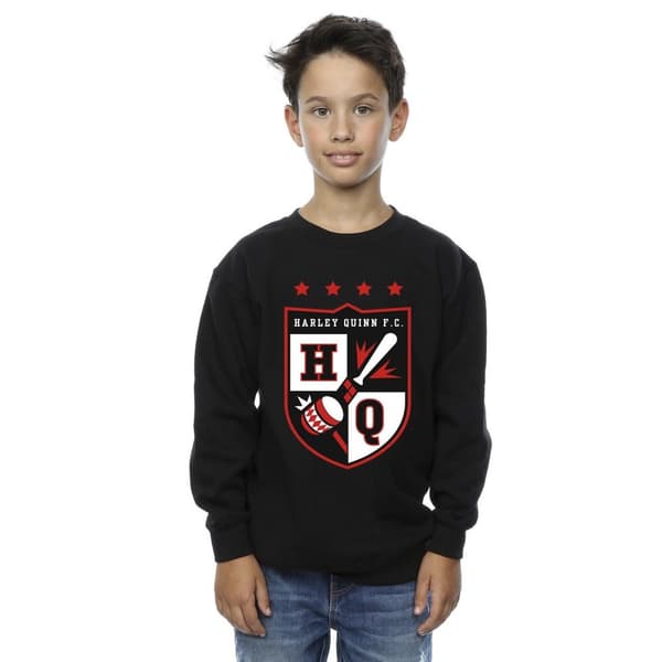 Justice League Boys Harley Quinn FC Pocket Sweatshirt