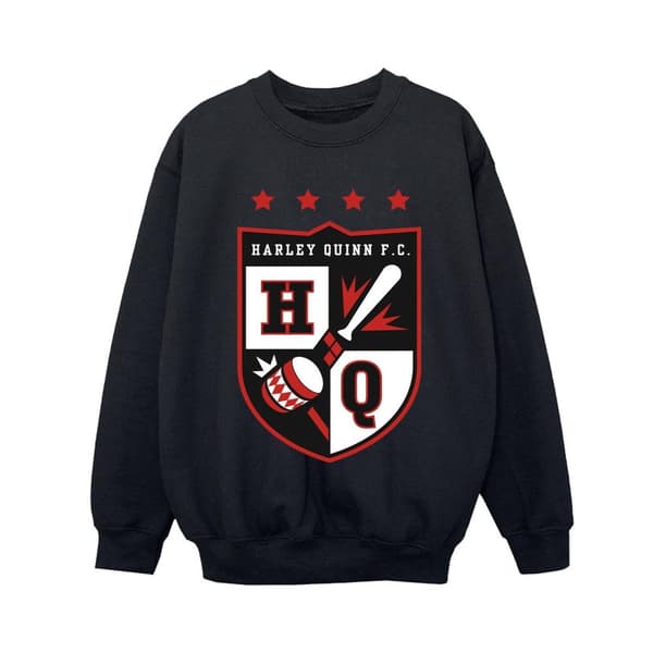 Justice League Boys Harley Quinn FC Pocket Sweatshirt