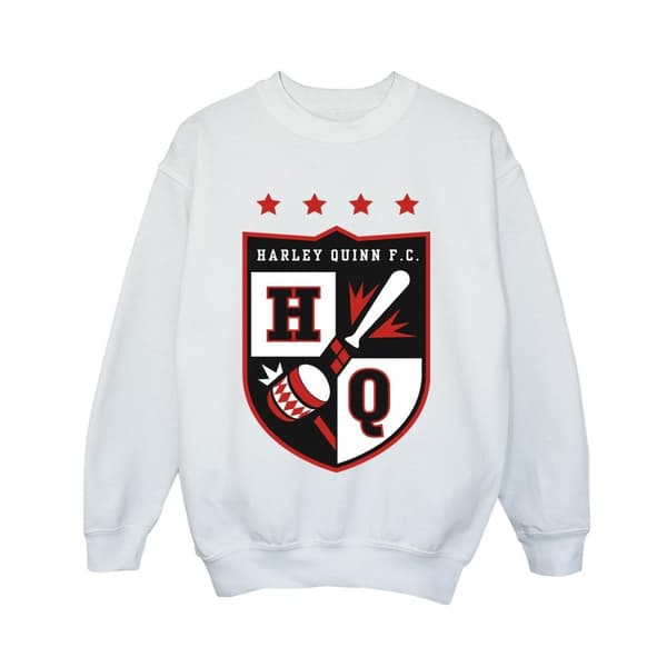 Justice League Boys Harley Quinn FC Pocket Sweatshirt