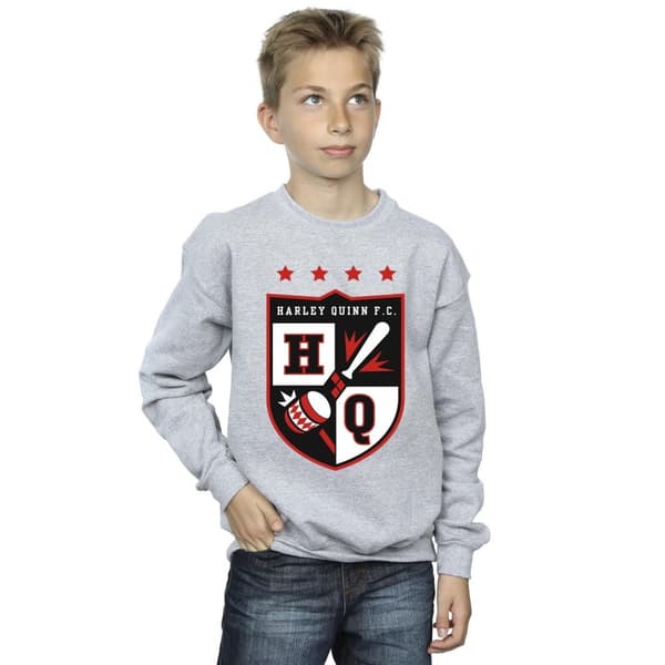 Justice League Boys Harley Quinn FC Pocket Sweatshirt