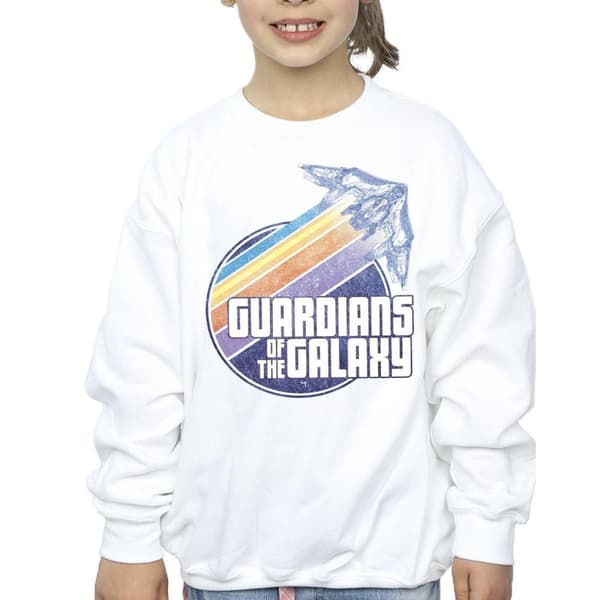 Guardians Of The Galaxy Girls Badge Rocket Sweatshirt
