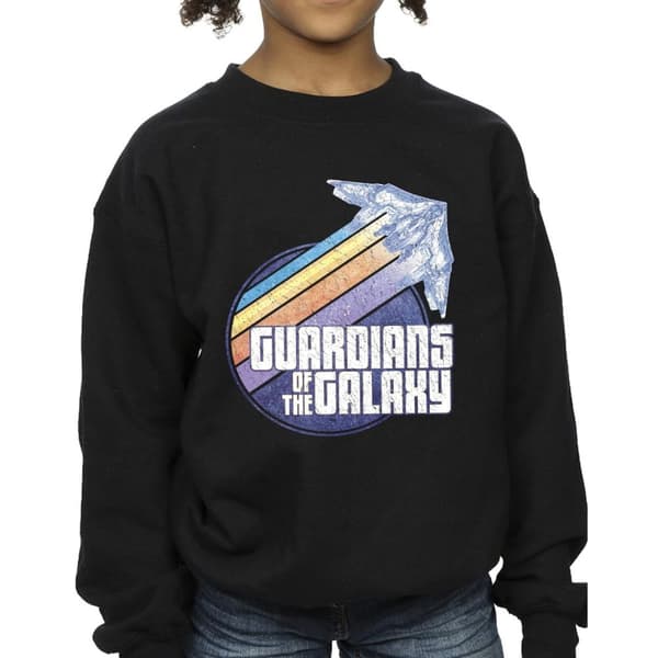 Guardians Of The Galaxy Girls Badge Rocket Sweatshirt